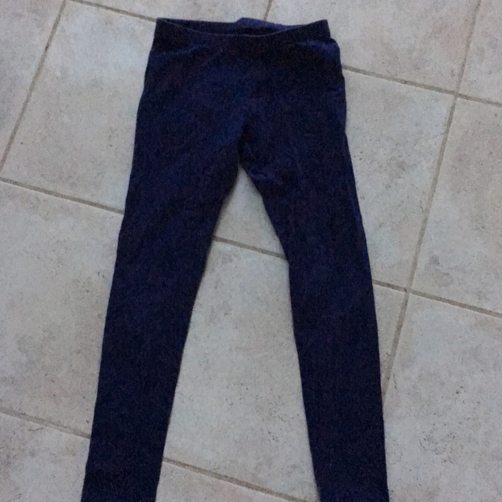 Navy blue leggings from cat and Jack size 10/12